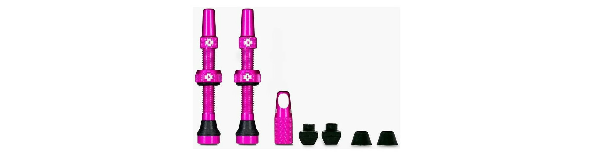 Muc-Off Kit De Valves Tubeless V2 44mm 1 Muc-Off Kit De Valves Tubeless V2 44mm